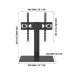 TV Monitor Desk and Floor Stand for 32" to 55" TVs